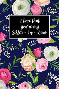 I Love That You're My Sister-In-Law