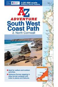 SW Coast Path North Cornwall Adventure Atlas