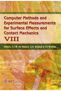 Computer Methods & Exper. Measur. & Contact Mechanics Viii