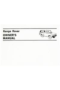 Range Rover Owner's Manual