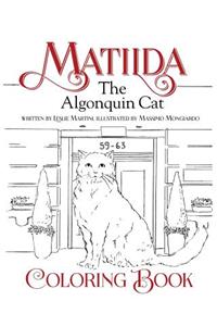 Matilda, The Algonquin Cat Coloring Book