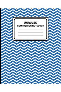 Unruled Composition Notebook