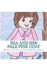 Mia and her Pale Pink Coat