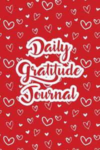 Gratitude Journal Scribbly Hearts Pattern 13