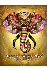 Animal Coloring Book For Adults