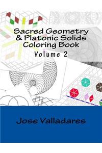 Sacred Geometry & Platonic Solids Coloring Book