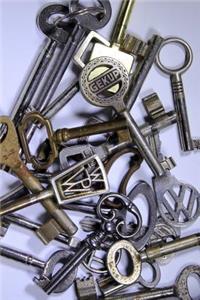 Cool Collection of Vintage Keys Journal