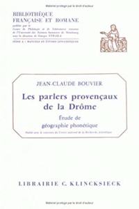 Les Parlers Provencaux de la Drome