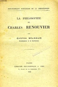 La Philosophie de Charles Renouvier