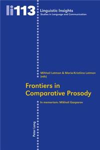 Frontiers in Comparative Prosody