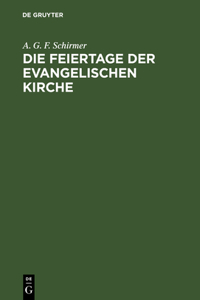 Feiertage der evangelischen Kirche