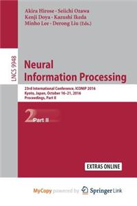 Neural Information Processing