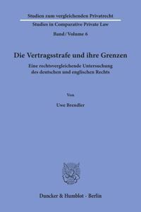 Die Vertragsstrafe Und Ihre Grenzen