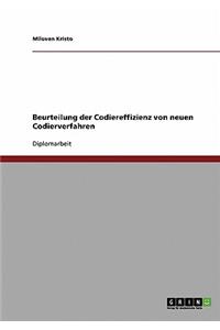 Beurteilung der Codiereffizienz von neuen Codierverfahren