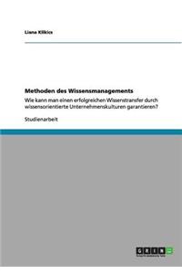 Methoden des Wissensmanagements