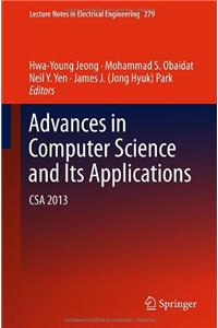 Advances in Computer Science and Its Applications