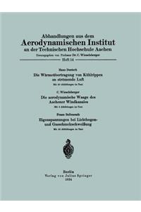 Abhandlungen aus dem Aerodynamischen Institut an der Technischen Hochschule Aachen