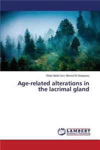 Age-related alterations in the lacrimal gland