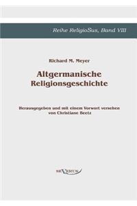 Altgermanische Religionsgeschichte