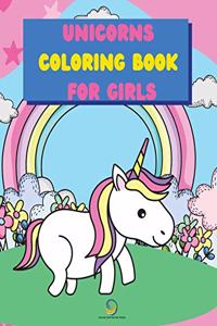 Unicorns Coloring Book for Girls