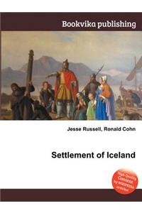 Settlement of Iceland