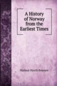 History of Norway from the Earliest Times