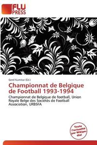 Championnat de Belgique de Football 1993-1994