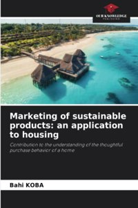 Marketing of sustainable products