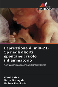 Espressione di miR-21-5p negli aborti spontanei