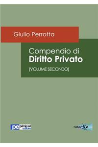Compendio di Diritto Privato (Volume Secondo)