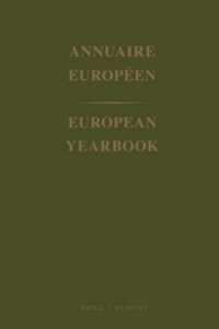 European Yearbook / Annuaire Europeen, Volume 21 (1973)