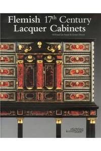 Flemish 17th Century Lacquer Cabinets