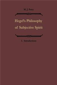 Hegels Philosophie Des Subjektiven Geistes / Hegel's Philosophy of Subjective Spirit