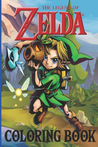 The Legend Of Zelda Coloring Book