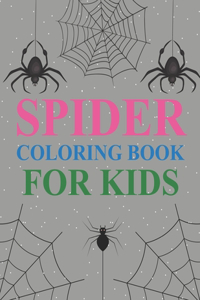 Spider Coloring Book For Kids