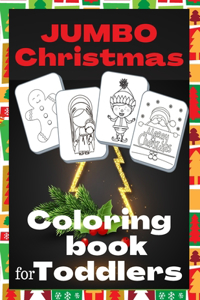 Jumbo Christmas Coloring Book for Toddlers