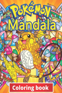 Pokemon Mandala Coloring Book