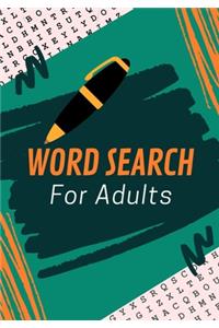 Word Search for Adults