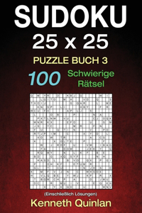 Sudoku 25 x 25 Puzzle Buch 3