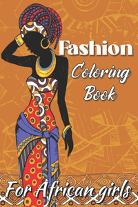 Fashion Coloring Book For African Girls