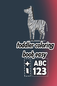 toddler coloring book easy