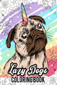 Lazy Dogs Coloring Book