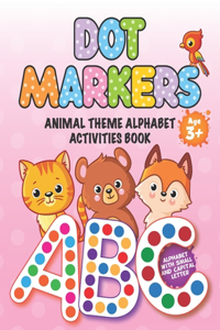 DOT MARKERS Animal Theme Alphabet Activities Book