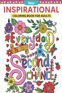 Inspirational Coloring Book For Adults