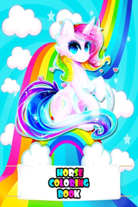 Horse Coloring Book
