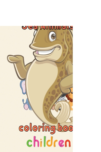 Great Sea Animals Coloring Book Children