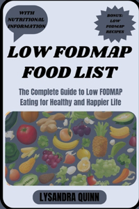Low Fodmap Food List