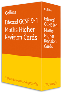 Collins GCSE 9-1 Revision - New Edexcel GCSE 9-1 Maths Higher Revision Flashcards