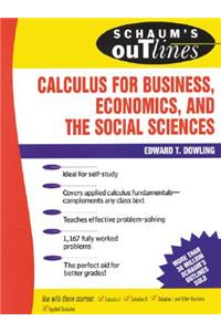 Schaum's Outline of Calculus for Business, Economics, and The Social Sciences
