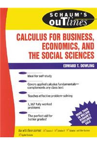 Schaum's Outline of Calculus for Business, Economics, and the Social Sciences